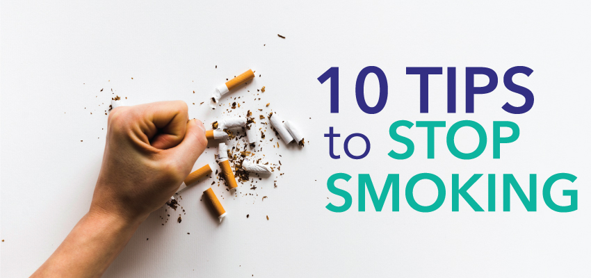 Smoking: 10 Tips to help stop smoking