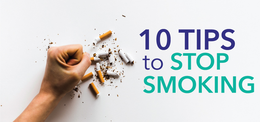 Smoking: 10 tips to help stop smoking