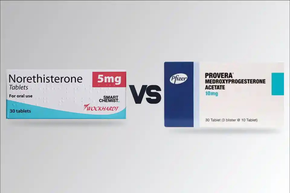 Provera vs Norethisterone