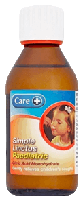 Simple Linctus Paediatric Cough Syrup
