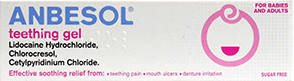 Anbesol Teething Gel