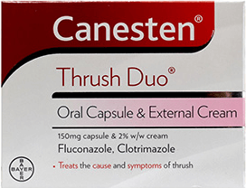 Canesten Thrush Duo Oral Capsule & External Cream
