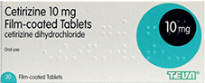 Cetirizine Tablets (10mg)