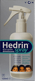 Hedrin Once Spray Gel