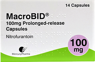 Macrobid 100mg (Nitrofurantoin)