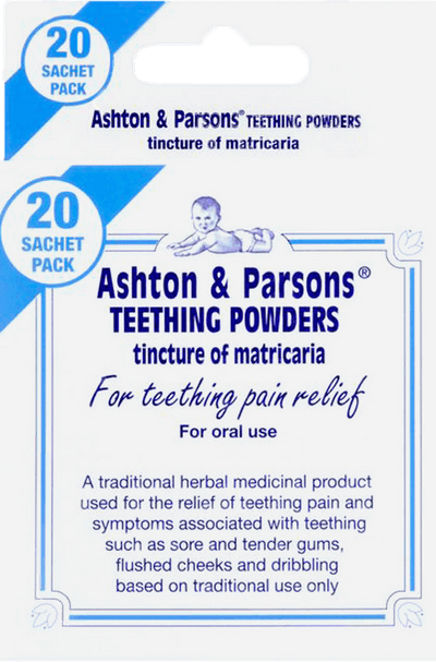 Ashton & Parsons Infants Powders for Teething Pain Relief