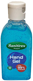 Sanitirex Hand Sanitiser Gel (50ml)