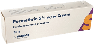 Permethrin Cream for Scabies 5% w/w