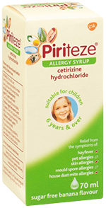 Piriteze Syrup (Allergy)