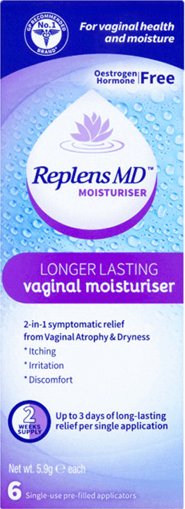 Replens MD Vaginal Moisturiser (6 Pack)