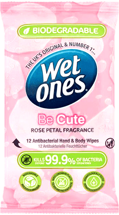 Wet Ones Gentle Antibacterial Hand & Body Wipes