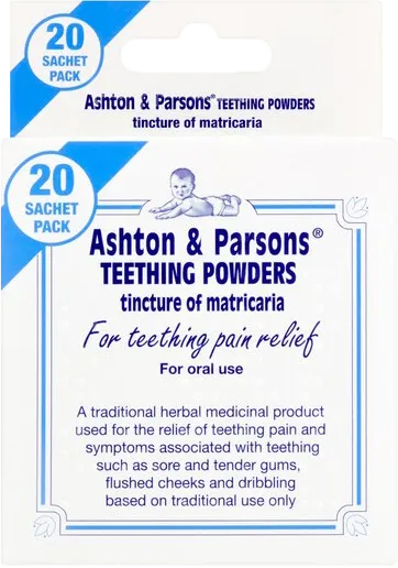 Ashton & Parsons Teething Powders