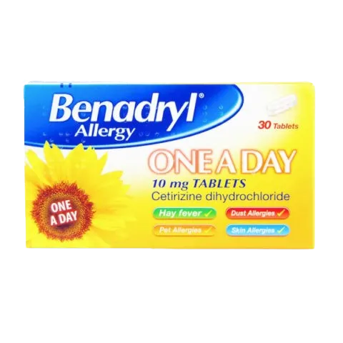 Benadryl Allergy One A Day Tablets
