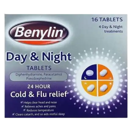Benylin Day & Night Tablets