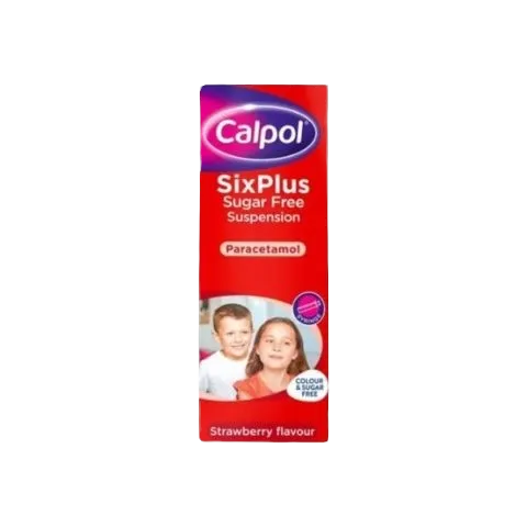 Calpol SixPlus Sugar Free Suspension
