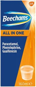 Beechams All In One Liquid 160ML