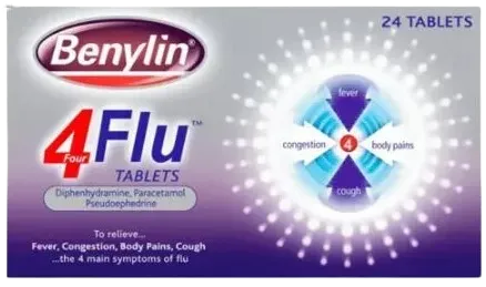Benylin 4 flu Tablets