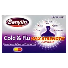 Benylin Cold & Flu Max Strength Capsules