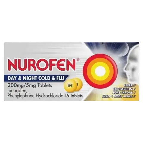 Nurofen Day & Night Cold & Flu Tablets