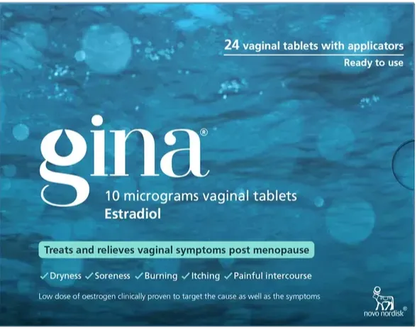 Gina 10mcg Vaginal Tablets