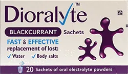 Dioralyte Blackcurrant Sachets