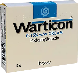 Warticon 0.15% w/w Cream