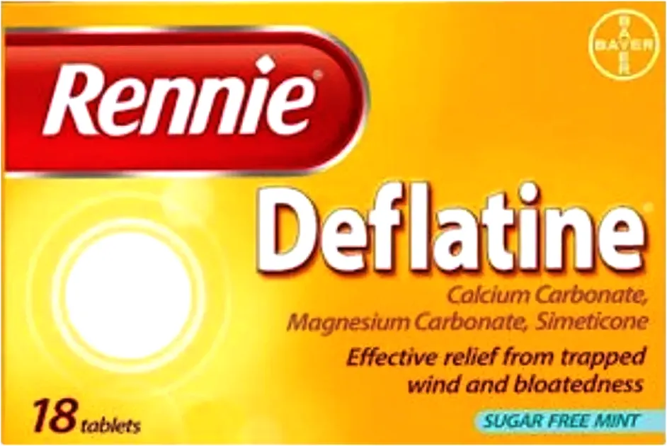 Rennie Deflatine Tablets