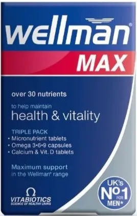 Vitabiotics Wellman Max Tablets