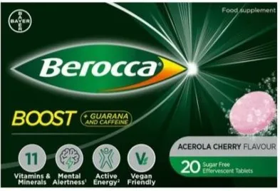 Berocca Boost Effervescent Vitamin Energy Tablets
