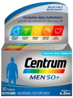 Centrum Men 50+ Multivitamin & Mineral Tablets