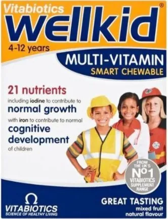 Wellkid Multi-vitamin Chewable Tablets